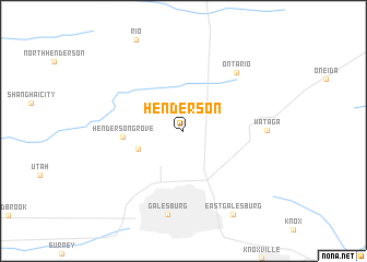 map of Henderson