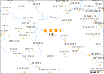 map of Hendīman