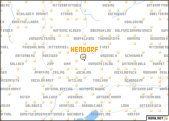 map of Hendorf