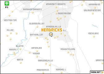 map of Hendricks