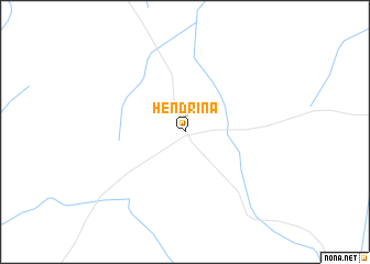 map of Hendrina