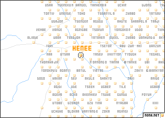 map of Henee