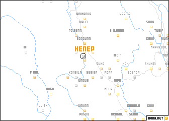 map of Henep