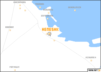 map of Heneshk