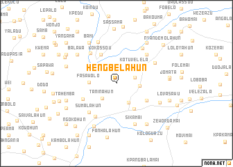 map of Hengbelahun