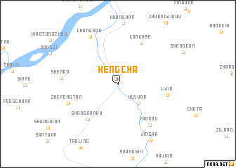 map of Hengcha