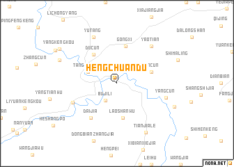 map of Hengchuandu