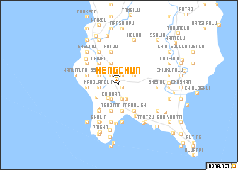 map of Heng-ch\