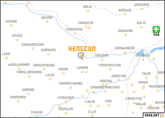 map of Hengcun