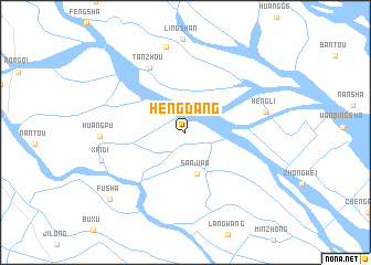 map of Hengdang