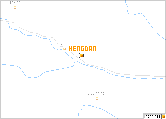 map of Hengdan