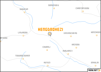 map of Hengdaohezi