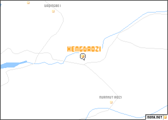 map of Hengdaozi