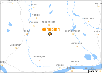 map of Hengdian