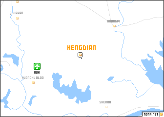 map of Hengdian