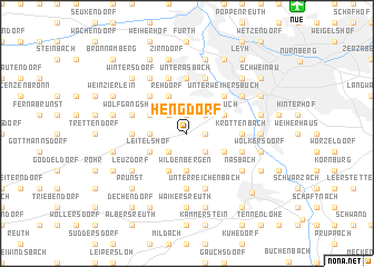 map of Hengdorf