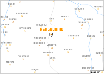 map of Hengduqiao