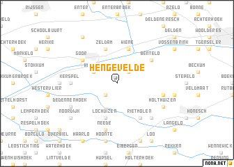 map of Hengevelde