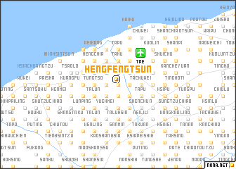 map of Heng-feng-ts\