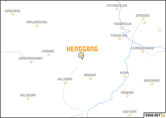 map of Henggang