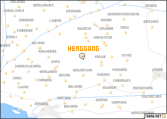 map of Henggang