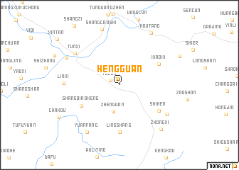 map of Hengguan