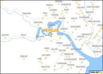 map of Hengjie