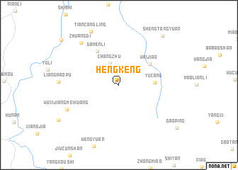 map of Hengkeng