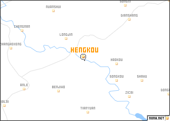 map of Hengkou