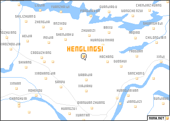 map of Henglingsi