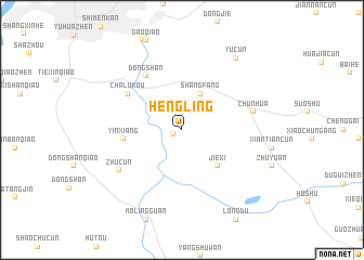 map of Hengling