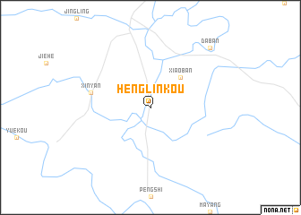 map of Henglinkou