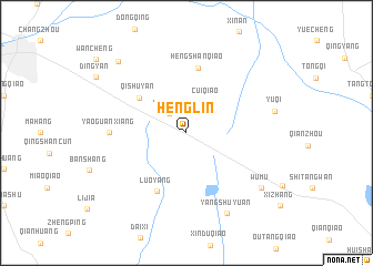 map of Henglin