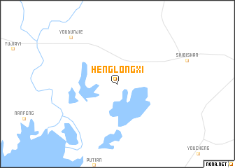 map of Henglongxi