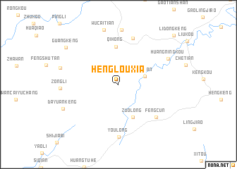 map of Henglouxia