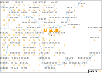 map of Heng-lung