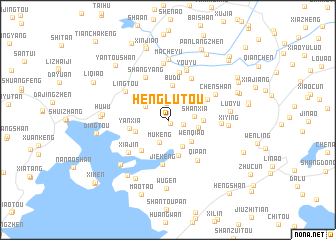 map of Henglutou