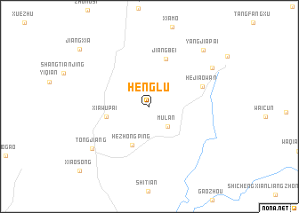 map of Henglu