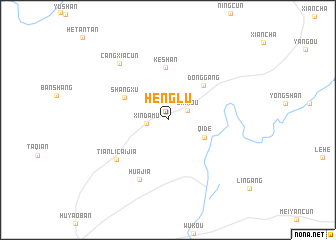 map of Henglu