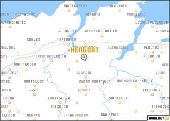 map of Hengoat