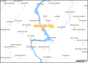 map of Hengpaitou