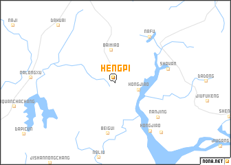 map of Hengpi