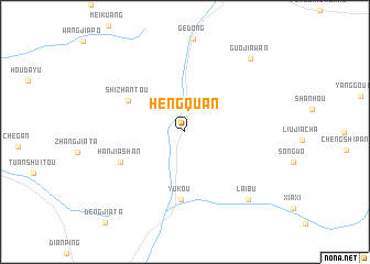 map of Hengquan