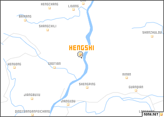 map of Hengshi