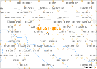 map of Hengstforde