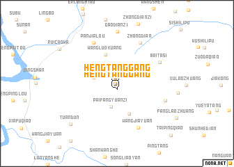 map of Hengtanggang