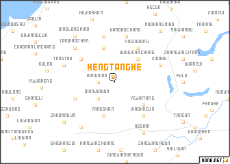 map of Hengtanghe