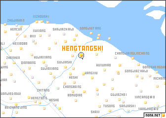 map of Hengtangshi