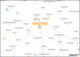 map of Hengtang