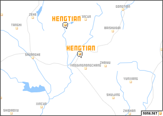 map of Hengtian